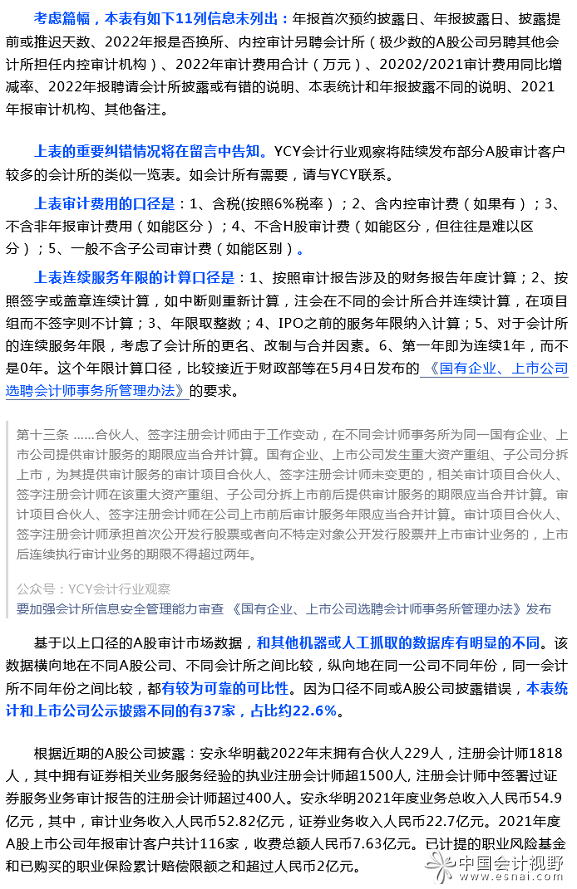 安永华明会计所
