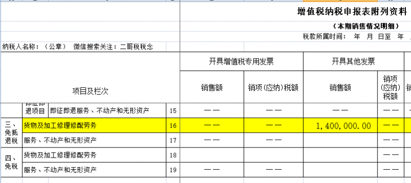 增值税申报十一弹!一般纳税人附表一,生产企业出口退税申报 增值税申报十一弹!一般纳税人附表一,生产企业出口退税申报