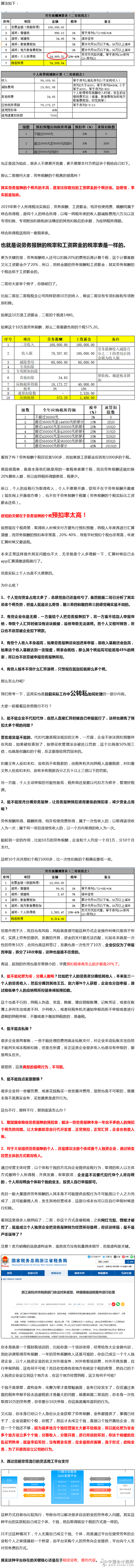 代开发票个税高，这样筹划可行否？