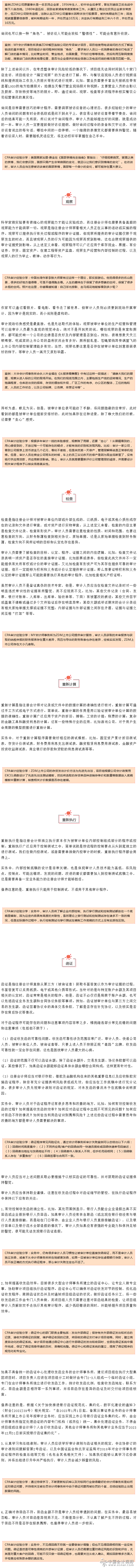 2审计程序的综合运用