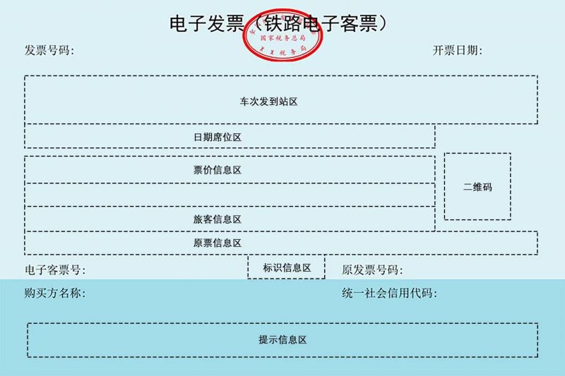 铁路客运将推广使用全面数字化的电子发票 铁路客运将推广使用全面数字化的电子发票